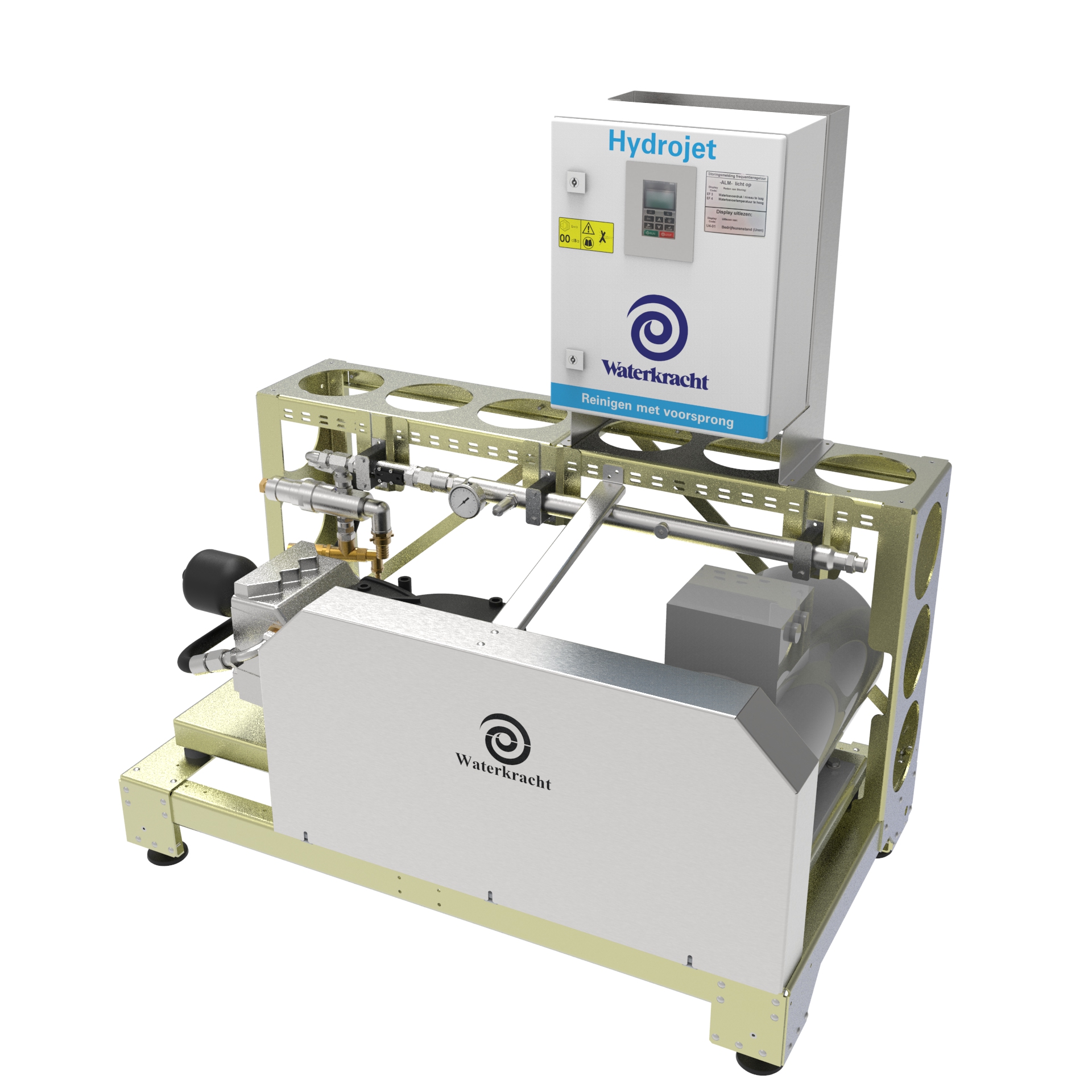 Hydrojet KF Zonder Tank, Zonder Beplating