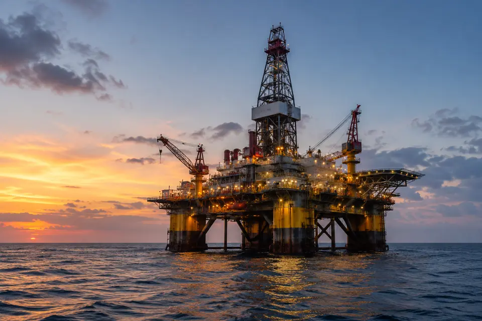 Boorplatform Gemaakt Door AI