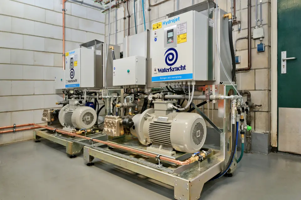 Stationaire koudwater hogedrukreiniger