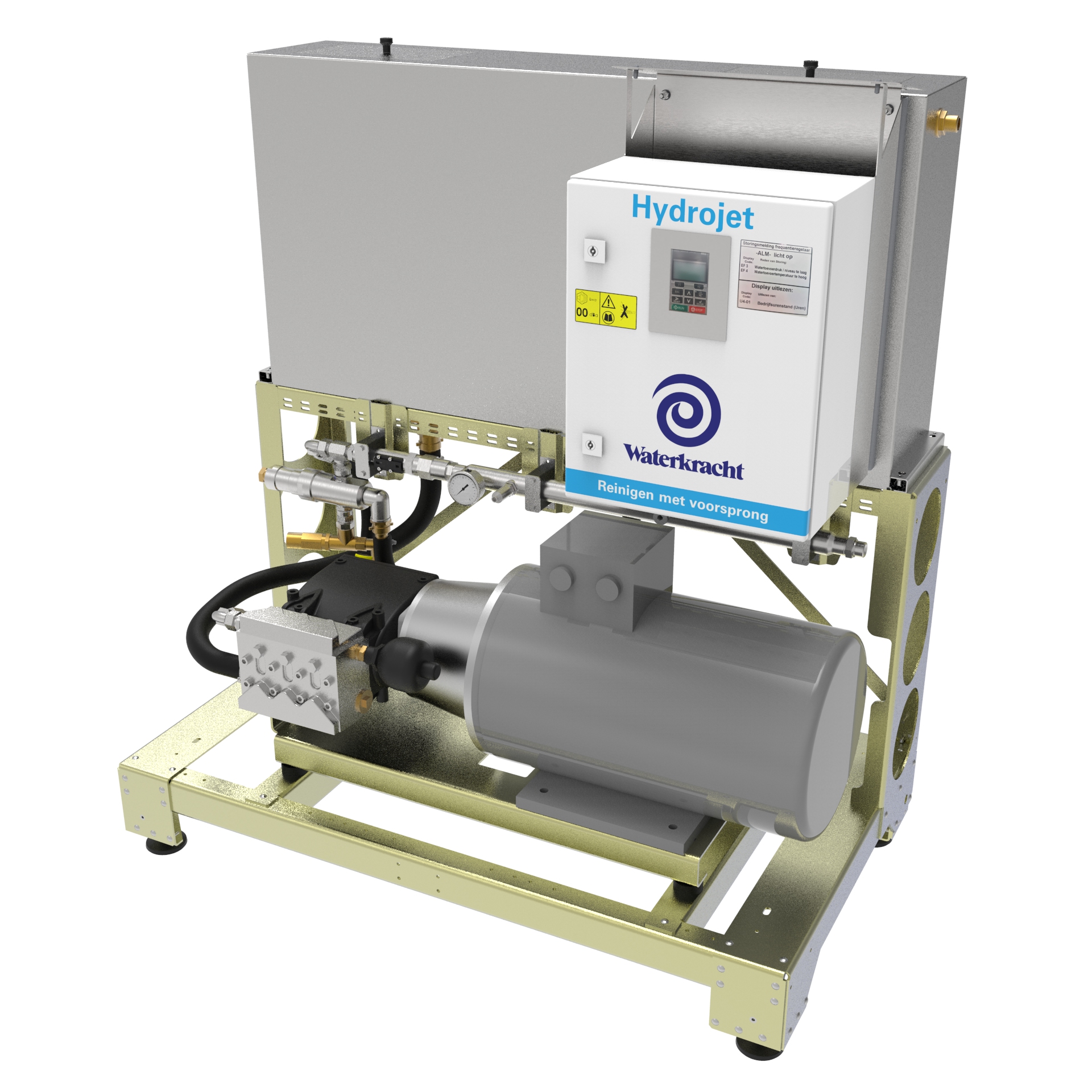 Hydrojet KE Met Tank, Zonder Beplating