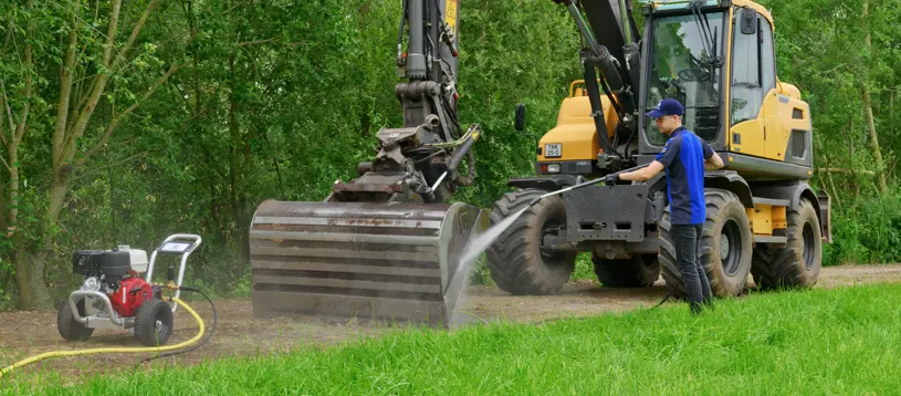 Mobiele hogedrukreiniger
